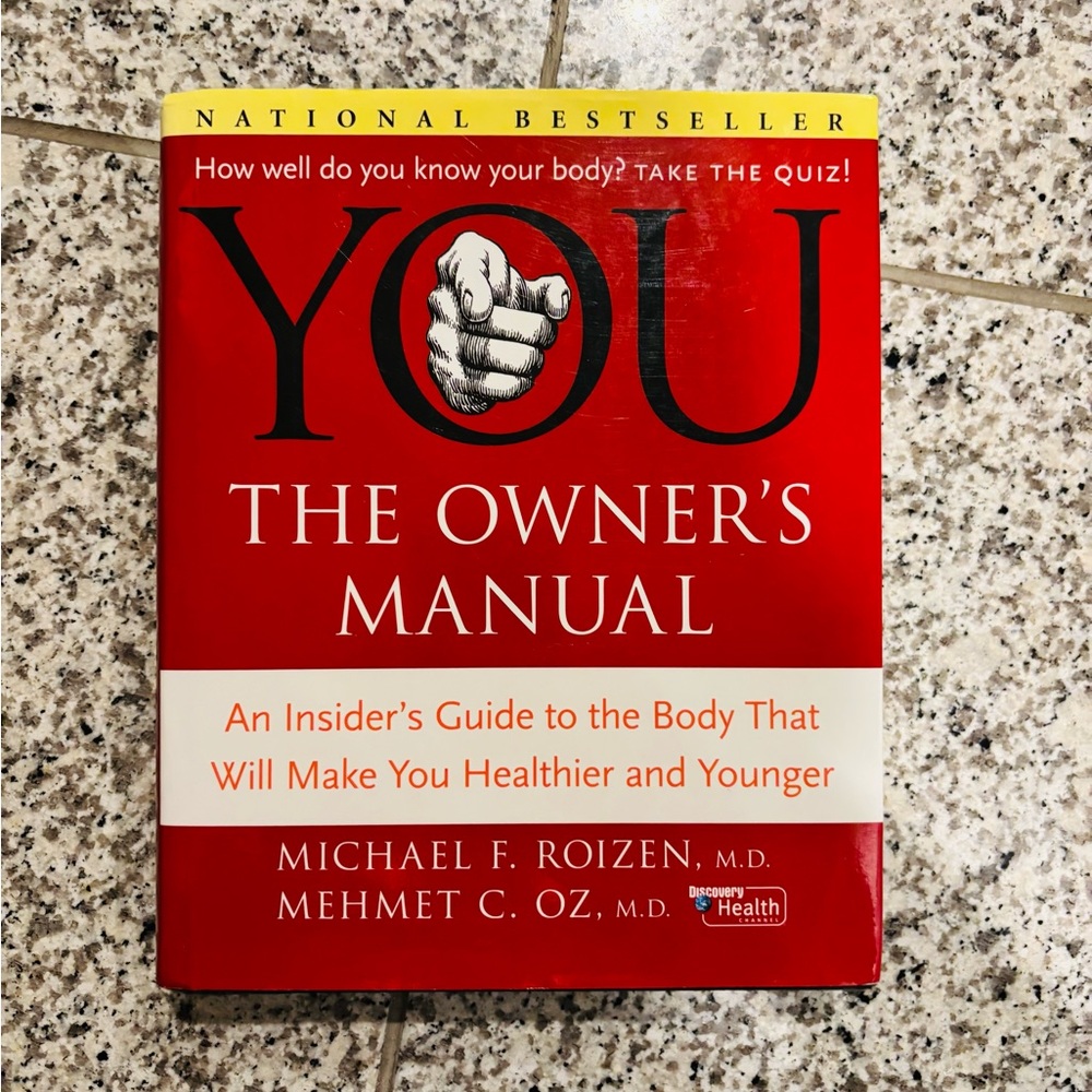 BOOK, You: The Owner's Manual Book
